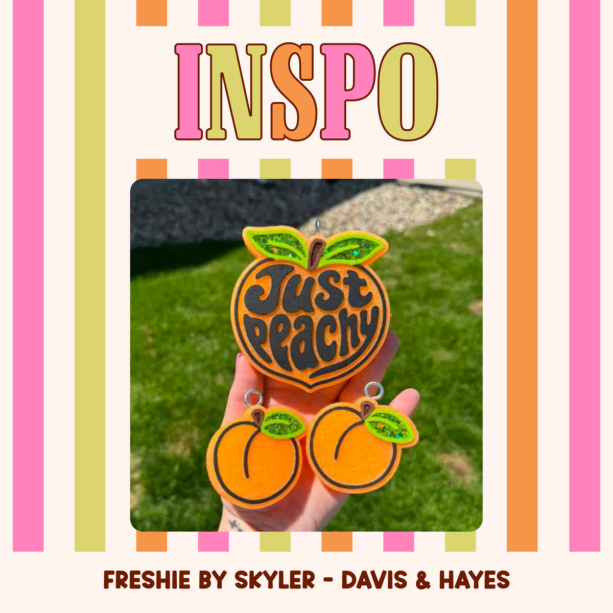 Peach Vent Mold