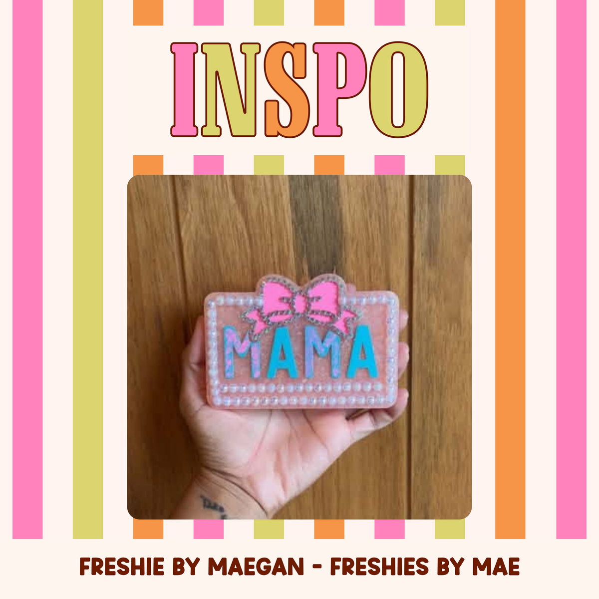 Mama License Plate Mold