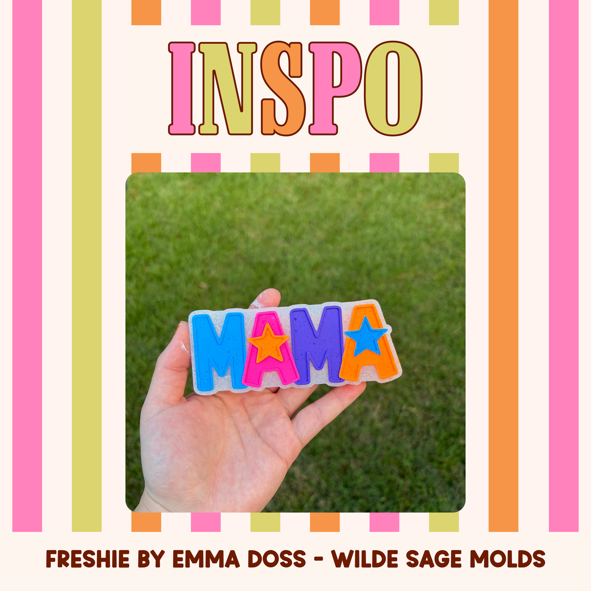 Mama with Stars Mold