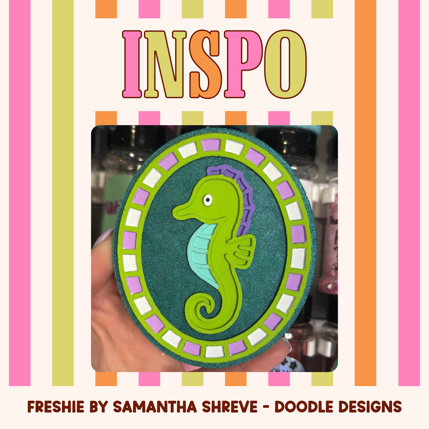 Seahorse Frame Mold