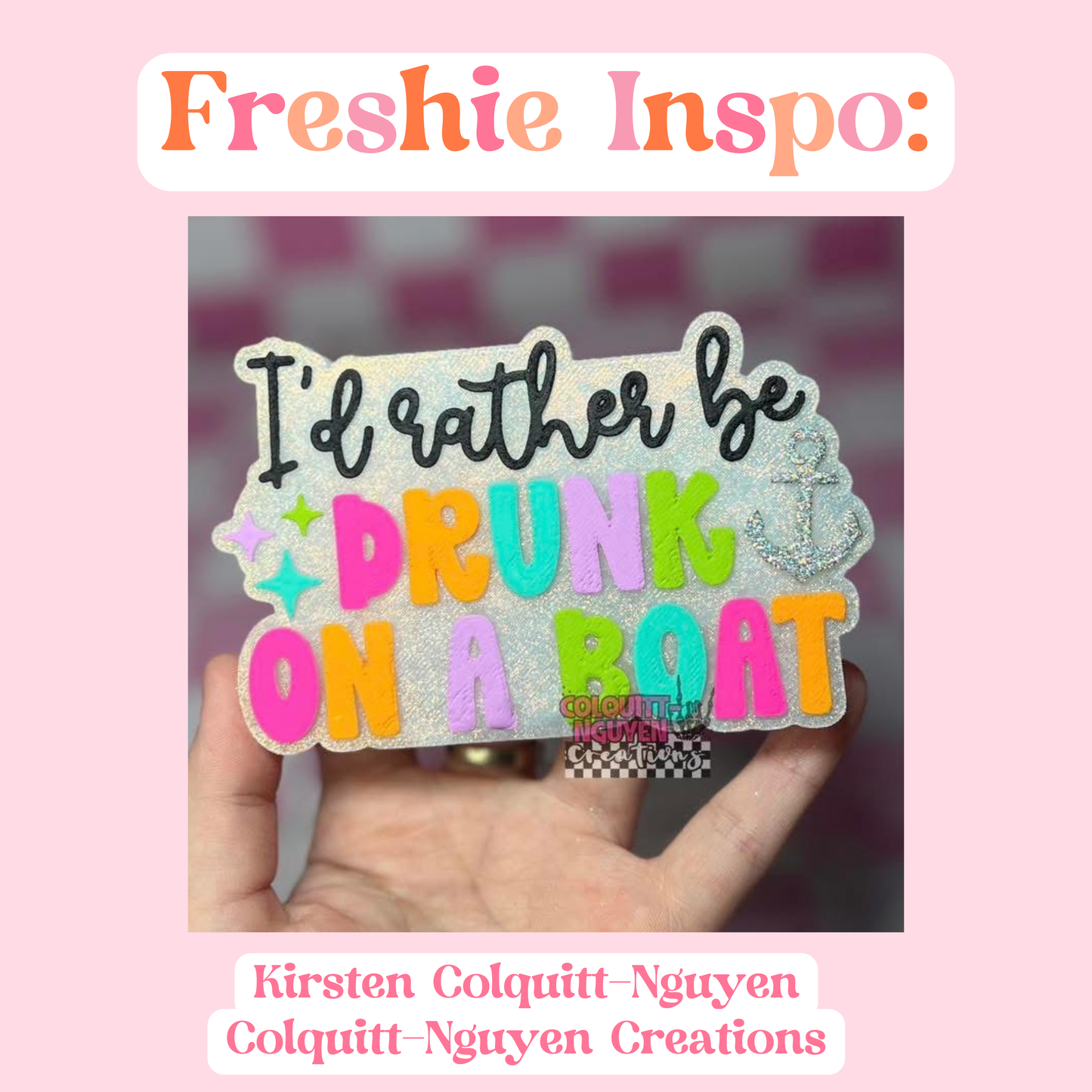 Drunk on a Boat Mold