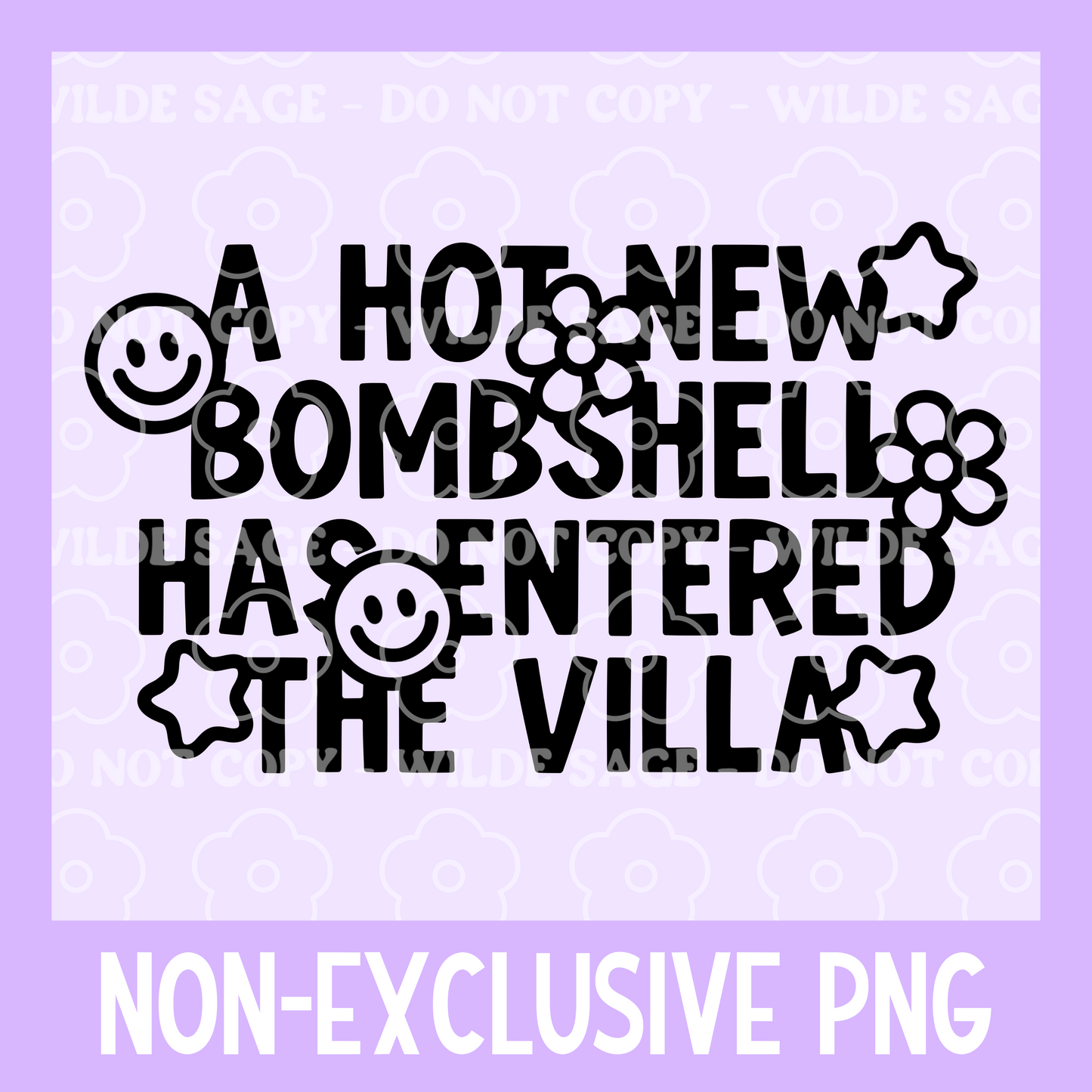 Bombshell Love Island Freshie PNG