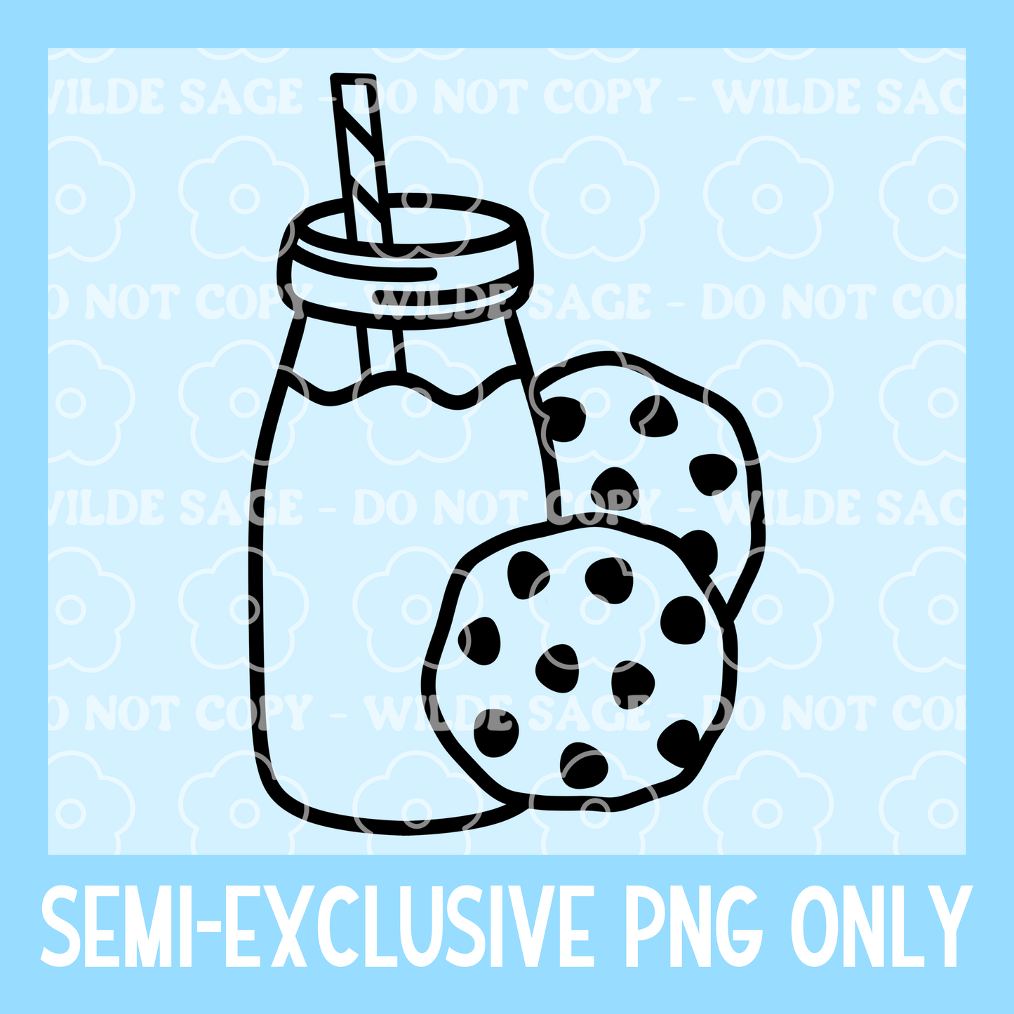 Milk Cookies Freshie PNG