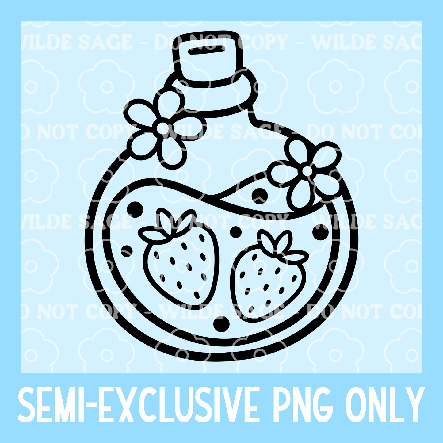 Berry Potion Freshie PNG