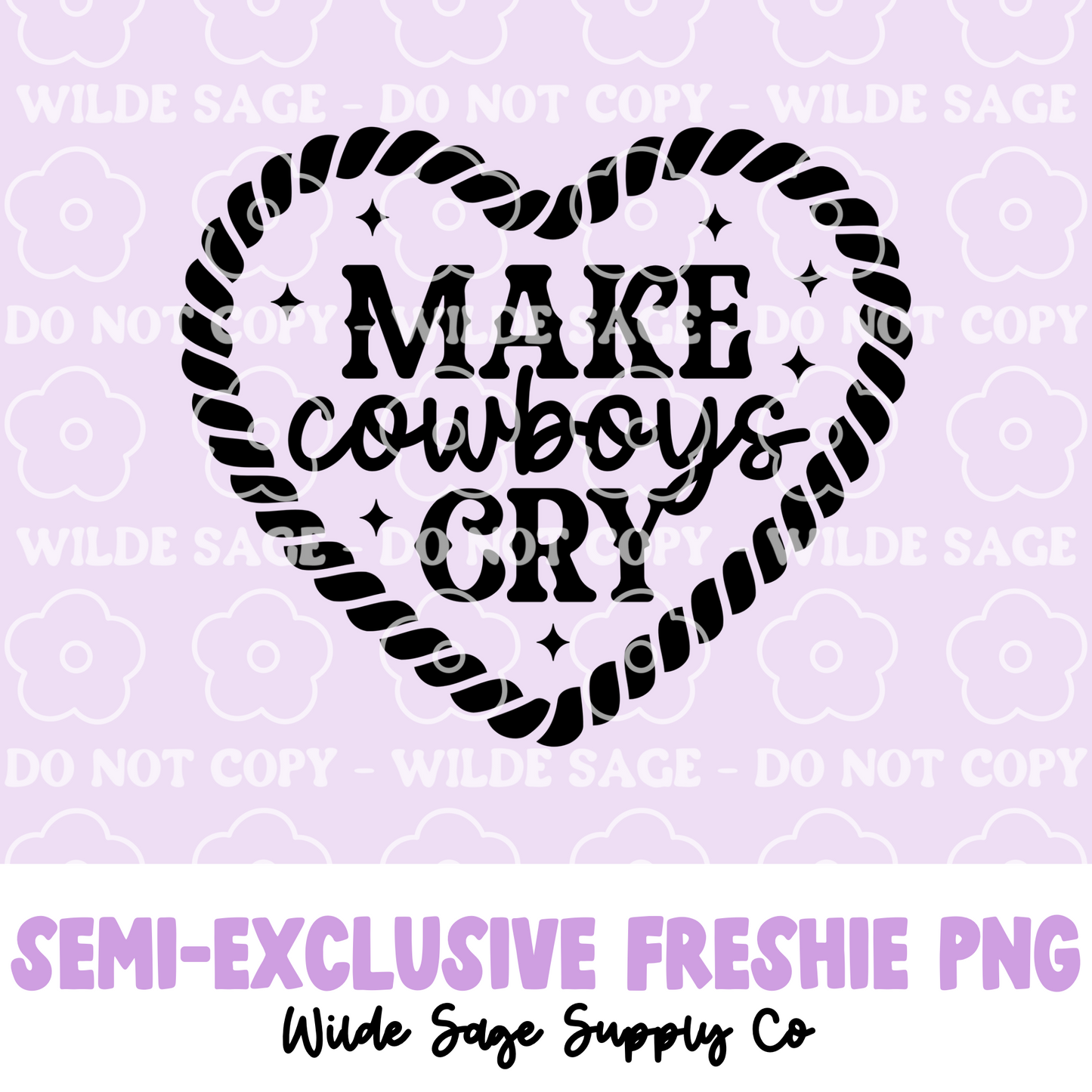 Cowboys Freshie PNG