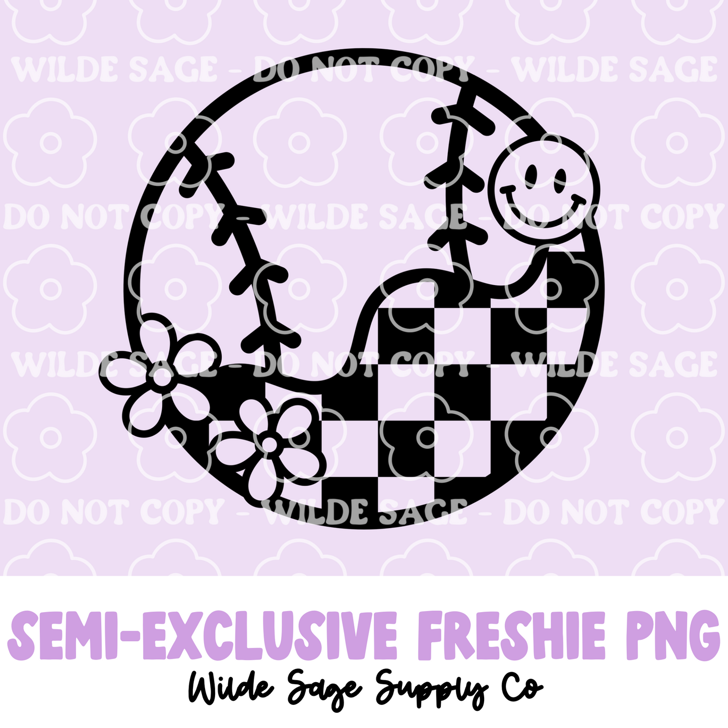 Baseball Freshie PNG