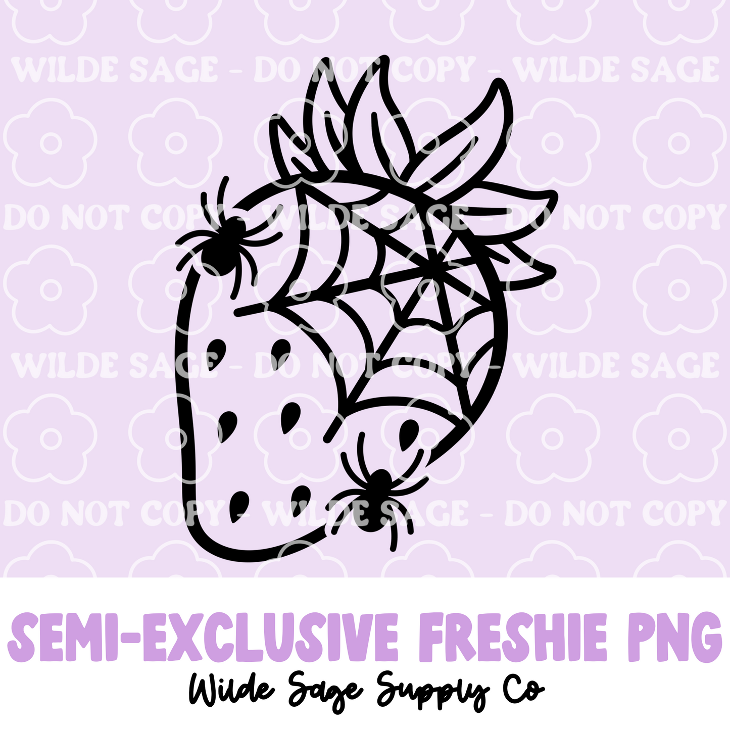 Spider Berry Freshie PNG
