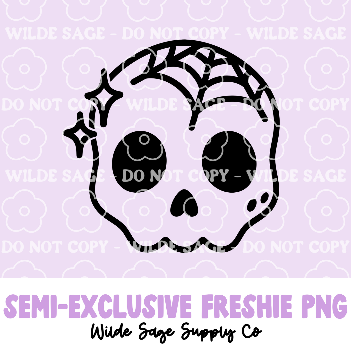 Skull Freshie PNG