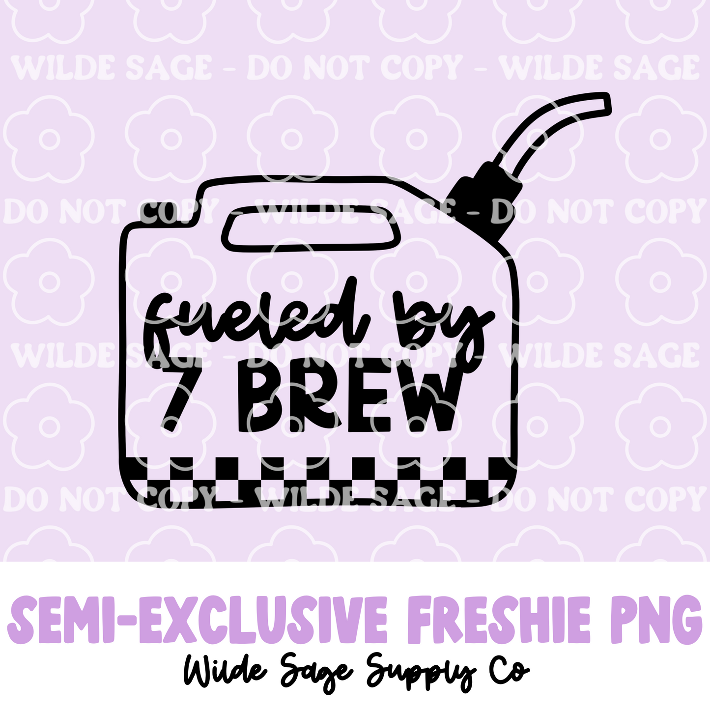Brew Gas Can Freshie PNG