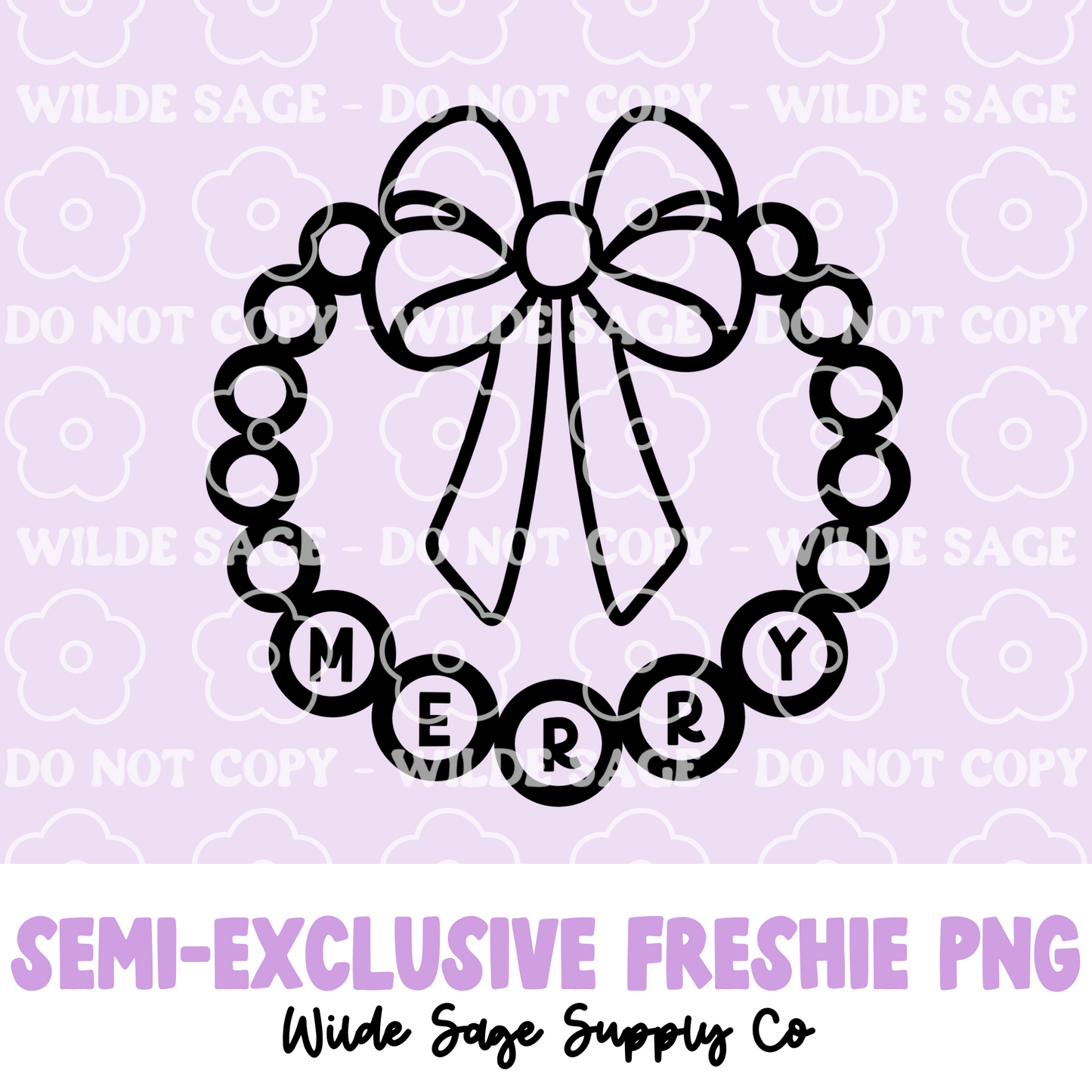 Bracelet Wreath Freshie PNG