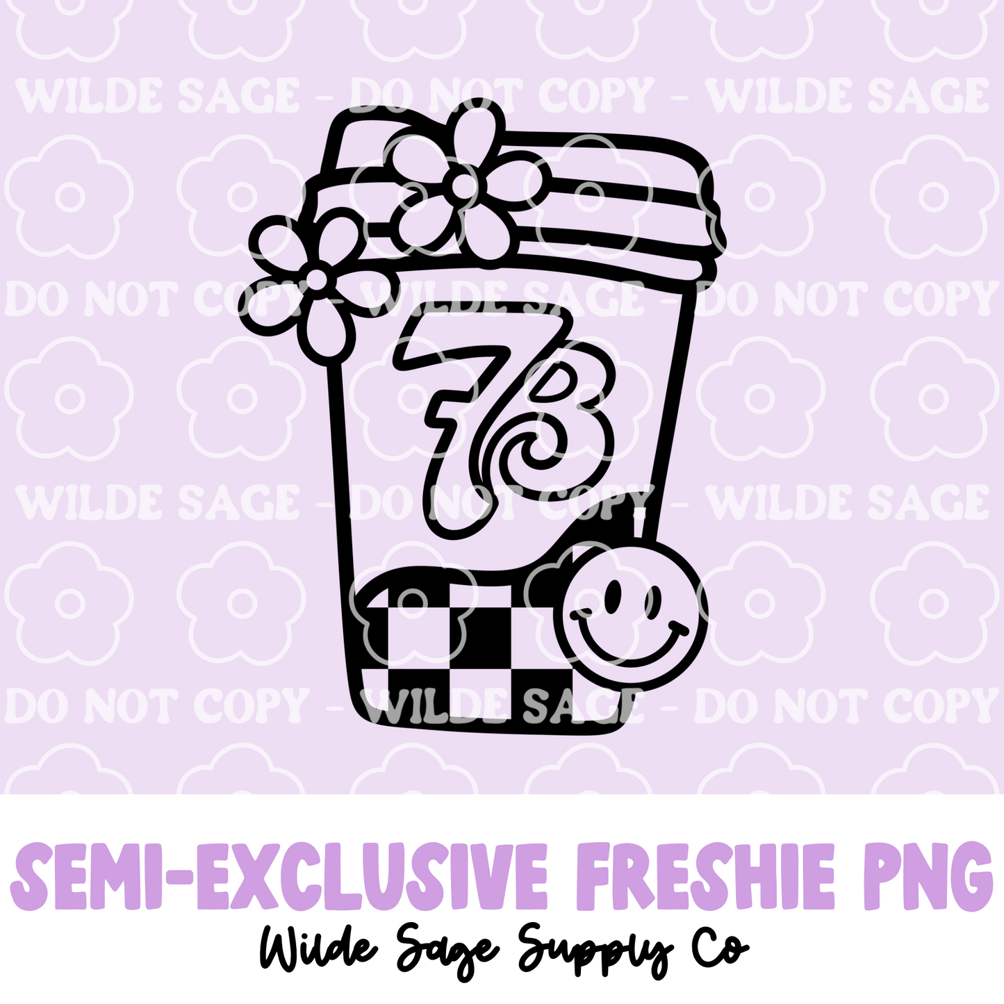 7B Coffee Freshie PNG