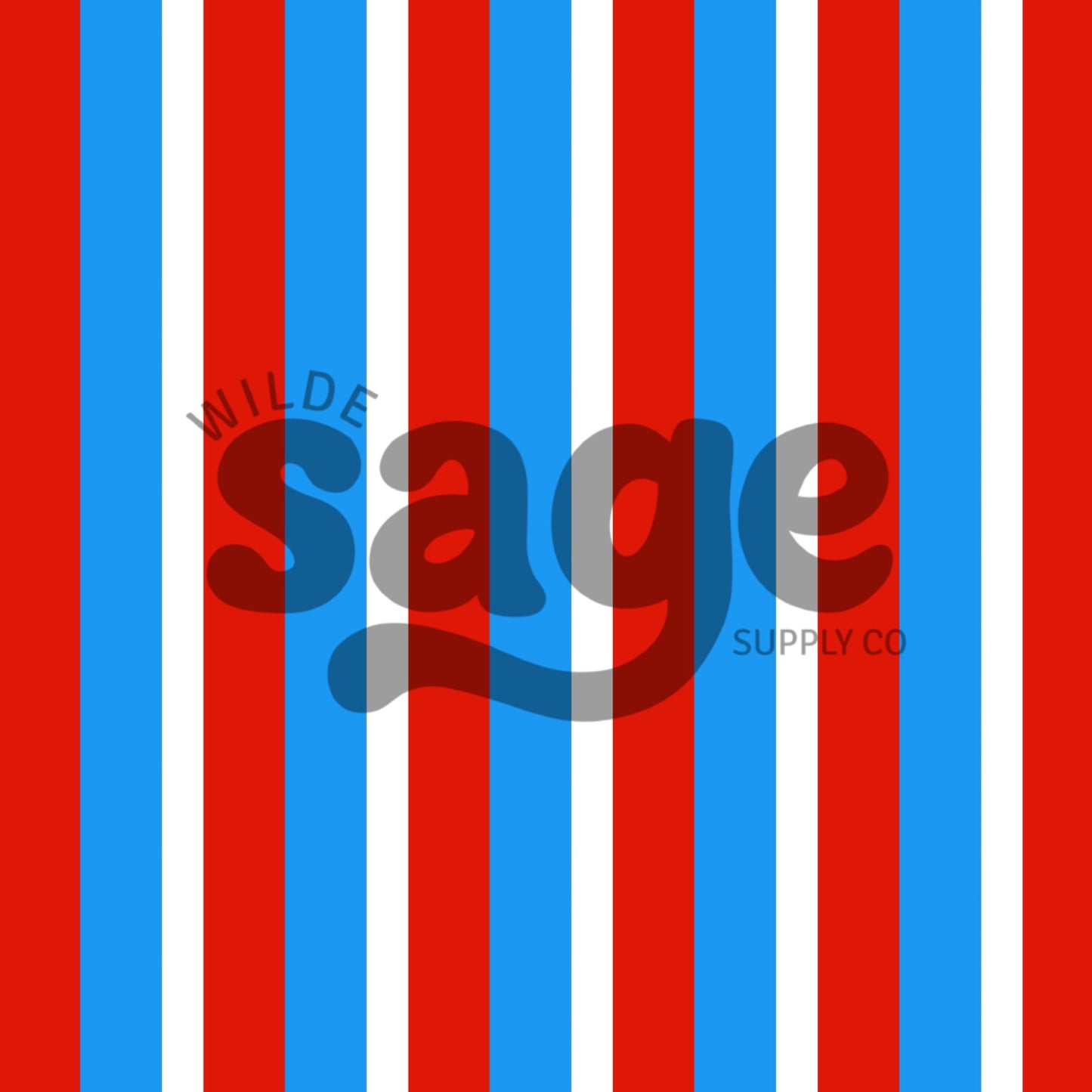 Red White & Blue Stripes FOJ Seamless