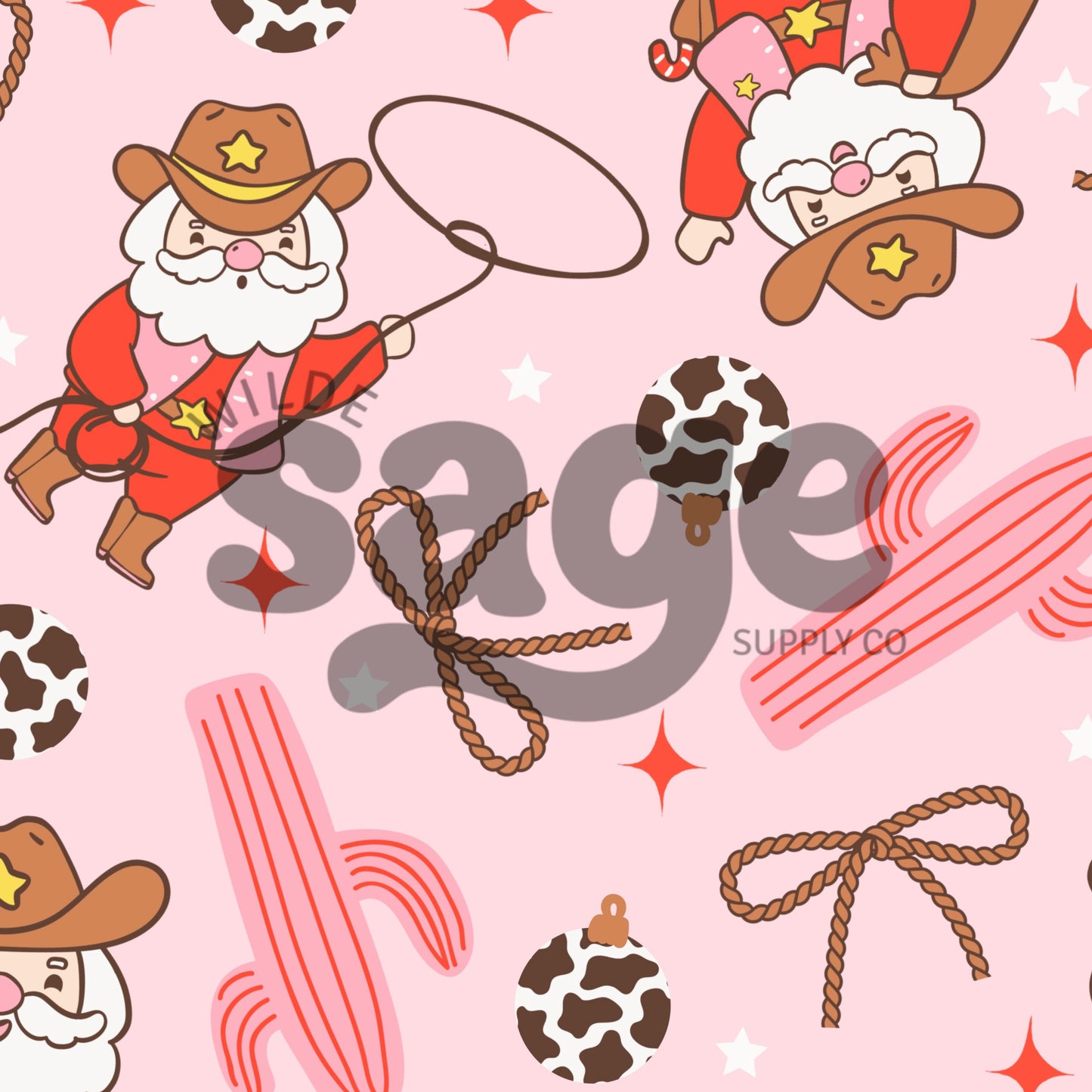 Western Santa Seamless