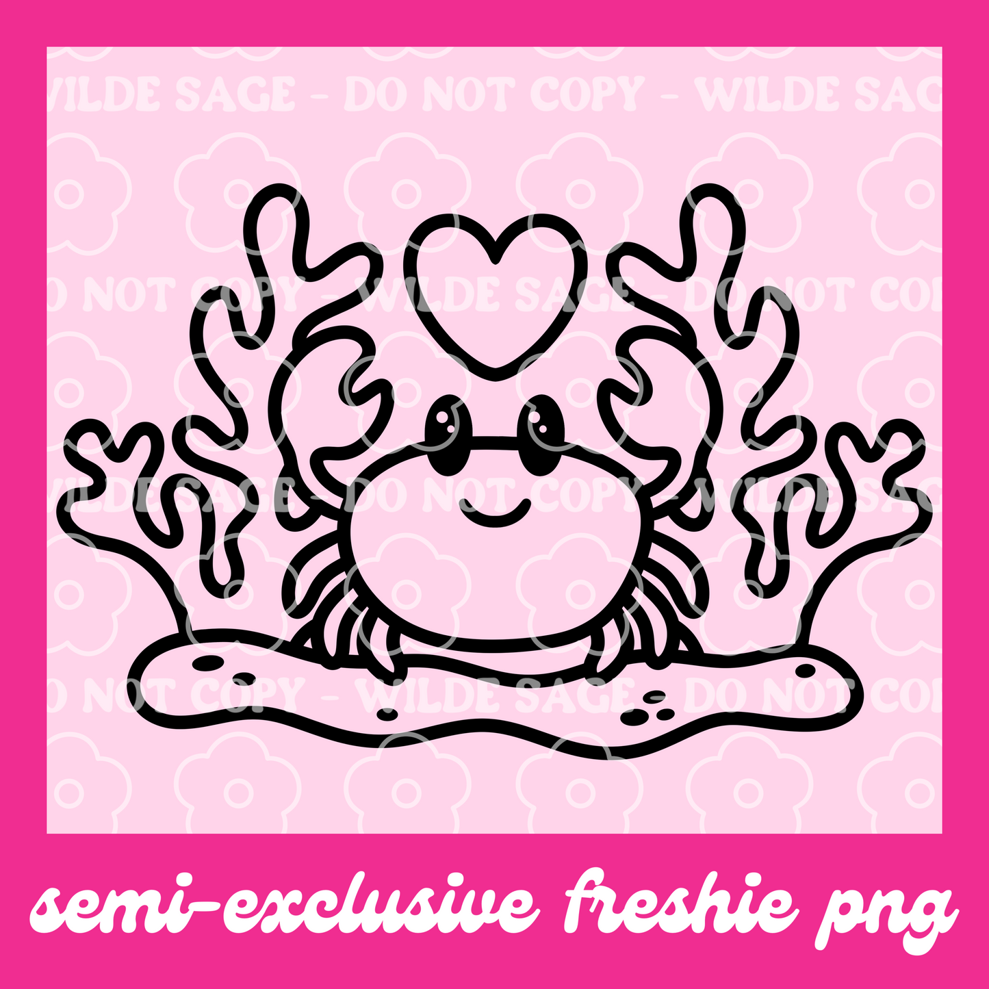 Crab Freshie PNG