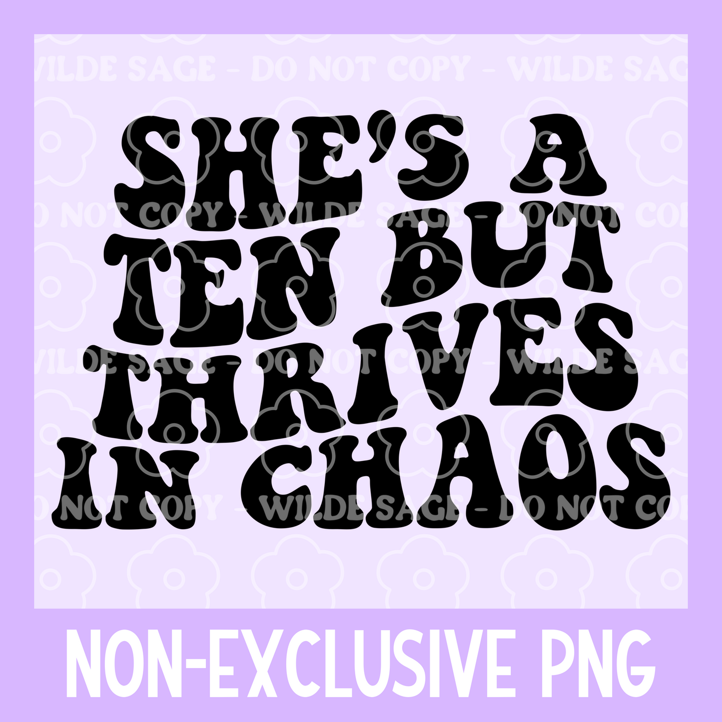 Wavy Chaos Freshie PNG