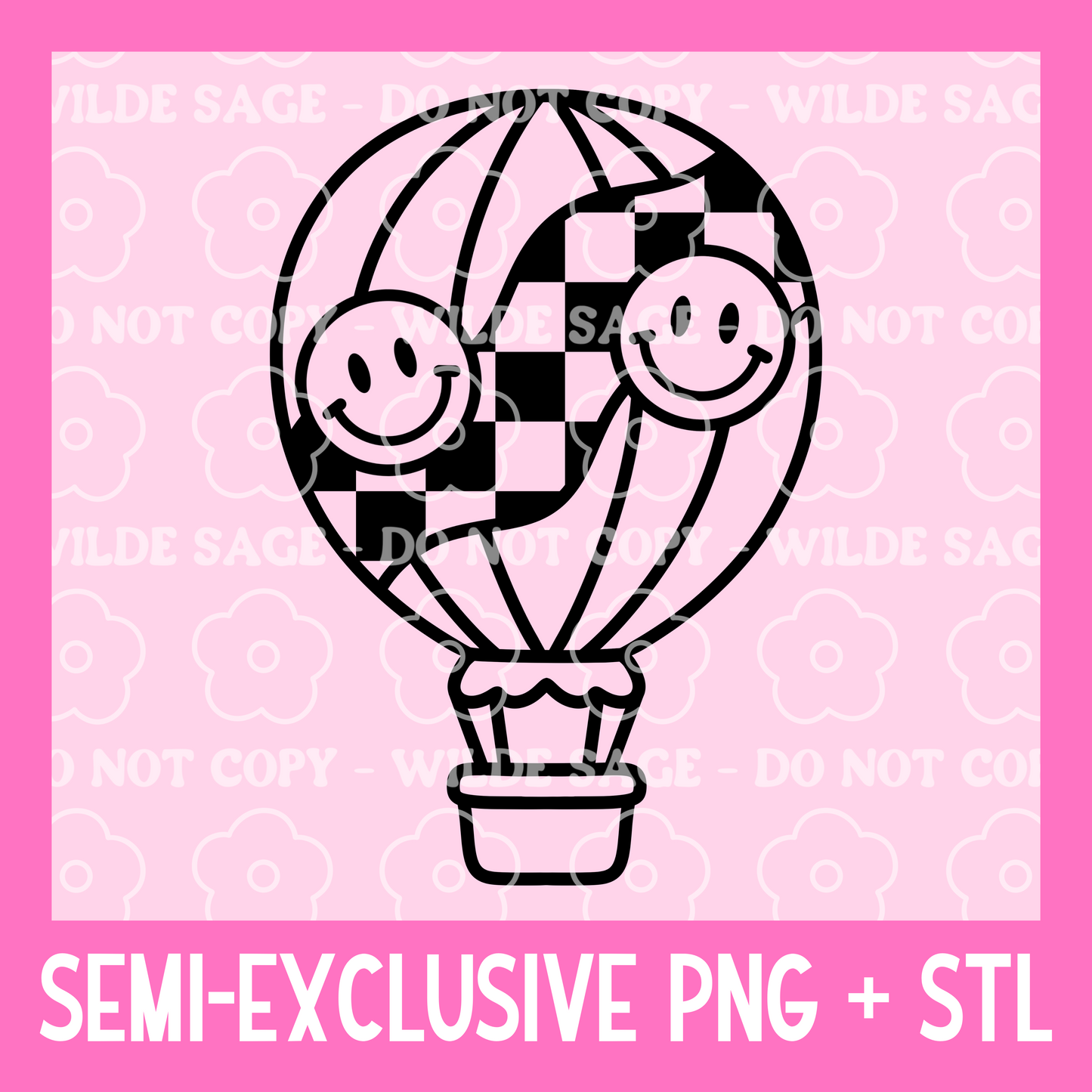 Balloon Freshie PNG and STL