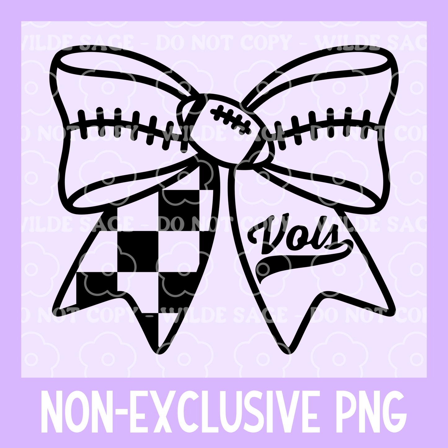 Vols Football Bow PNG