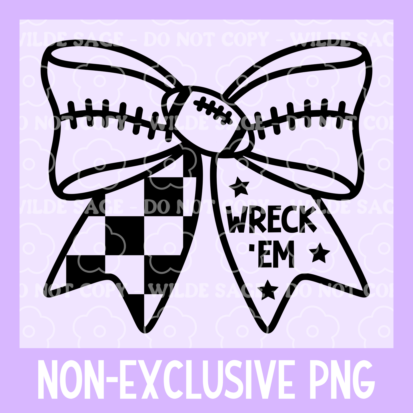 Texas Tech Football Bow PNG