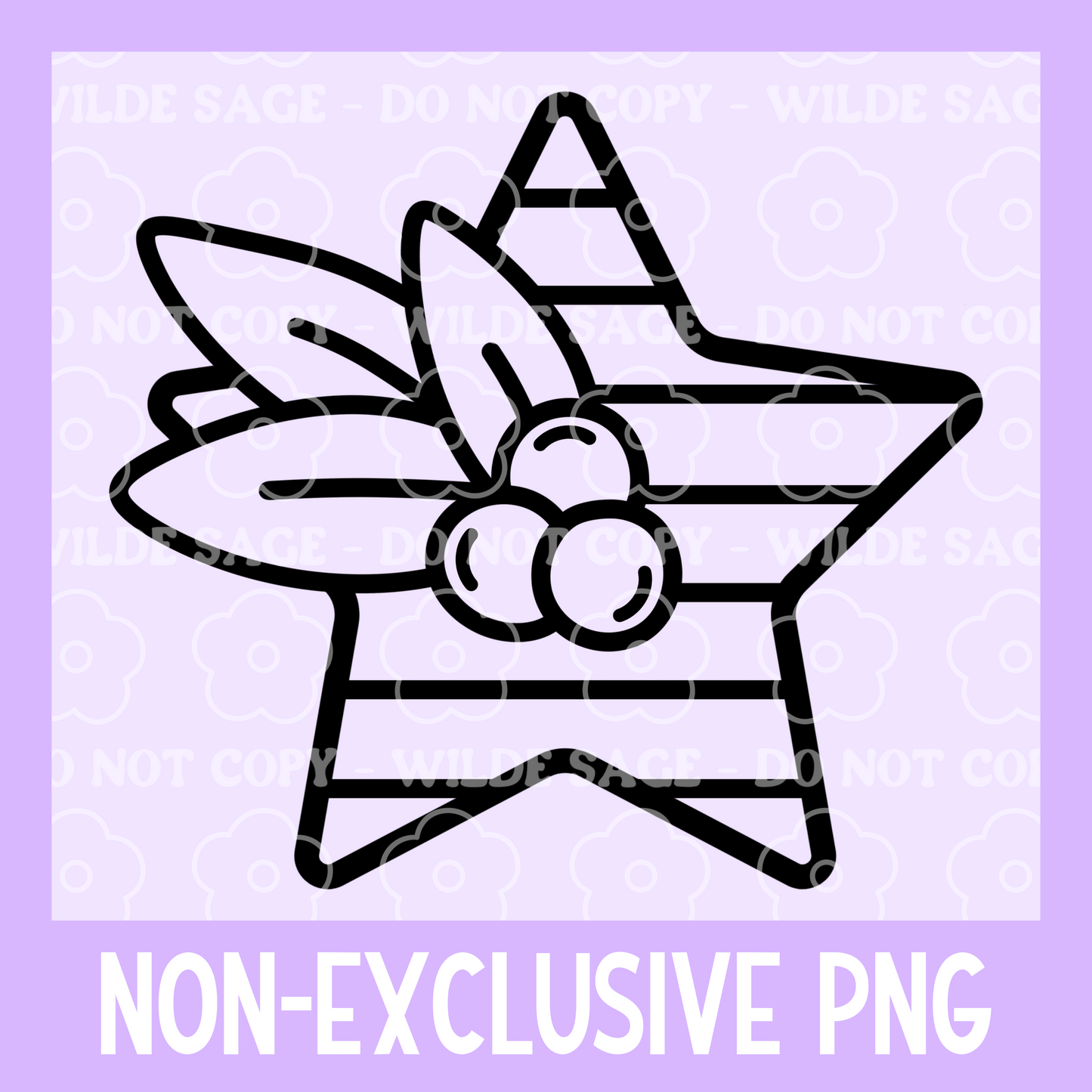 Mistletoe Star PNG