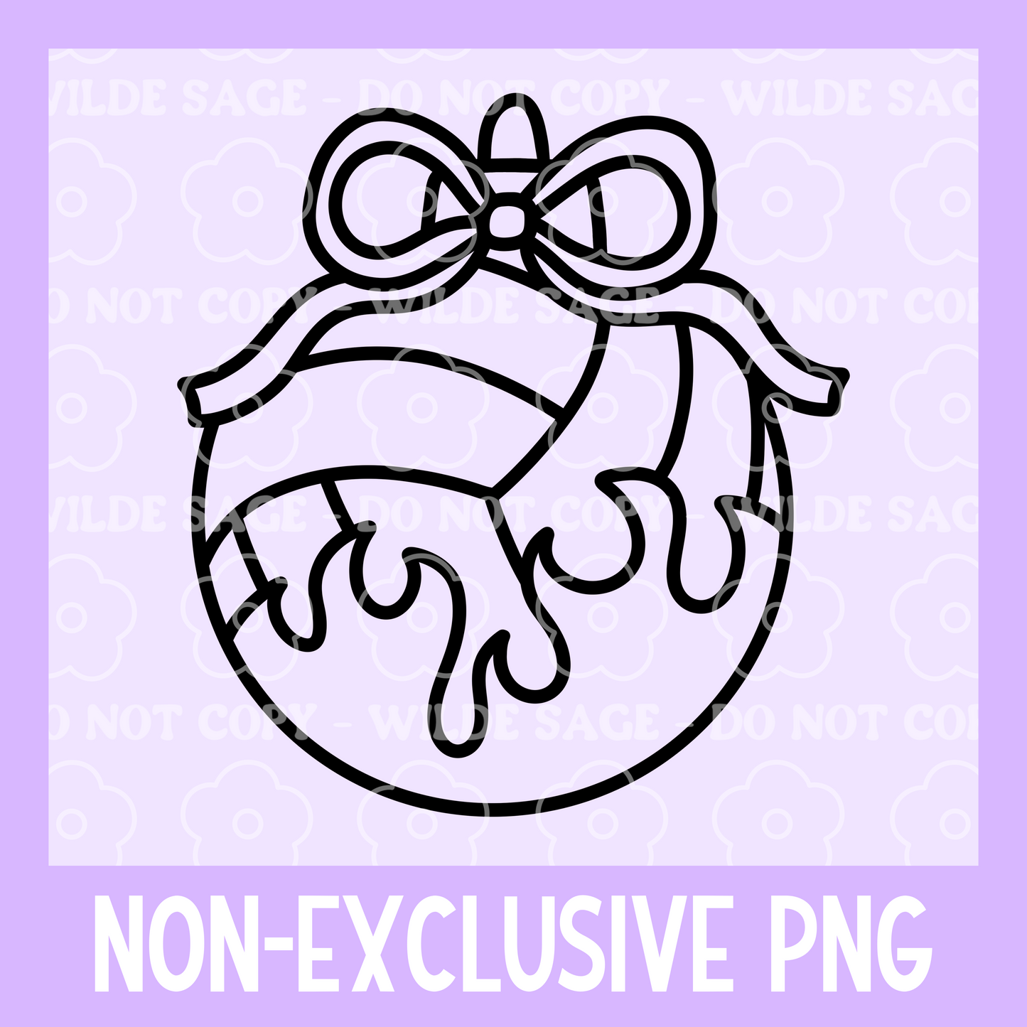 Volleyball Ornament PNG