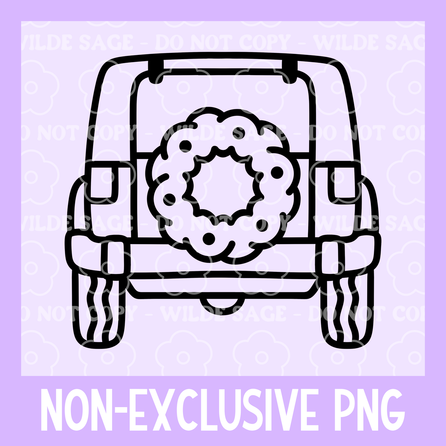 Christmas Car Ornament PNG