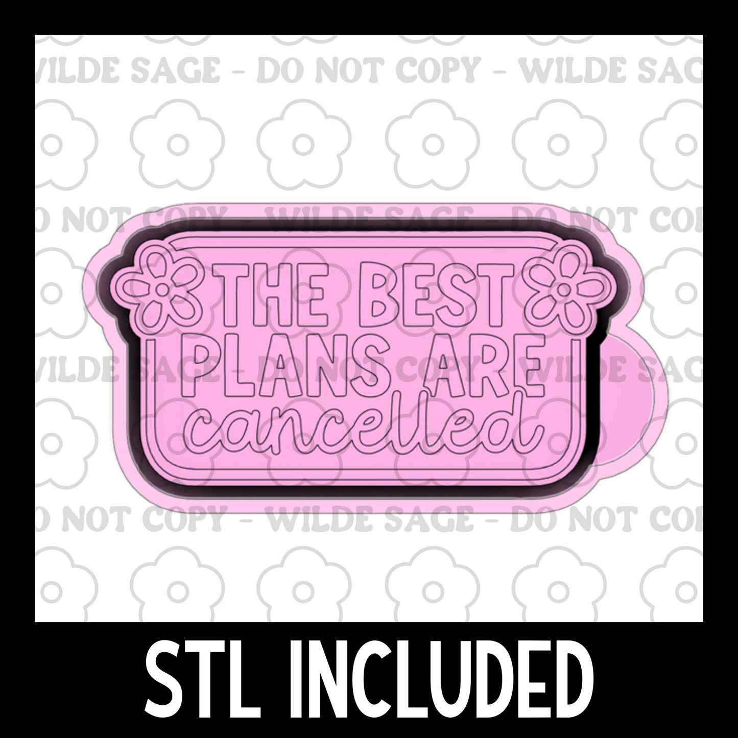 Cancelled Freshie PNG and STL