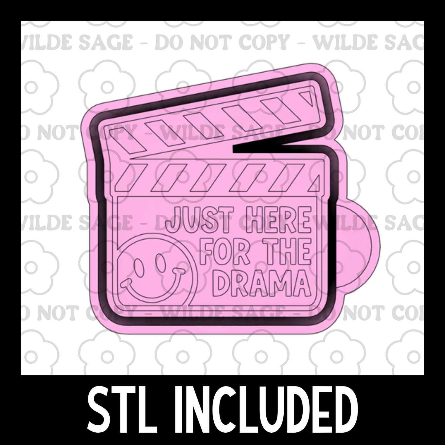 For the Drama Freshie PNG and STL
