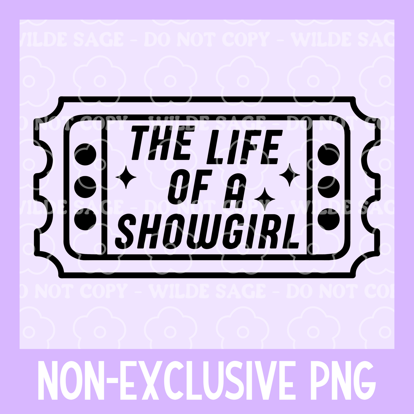 Showgirl Ticket Swift PNG
