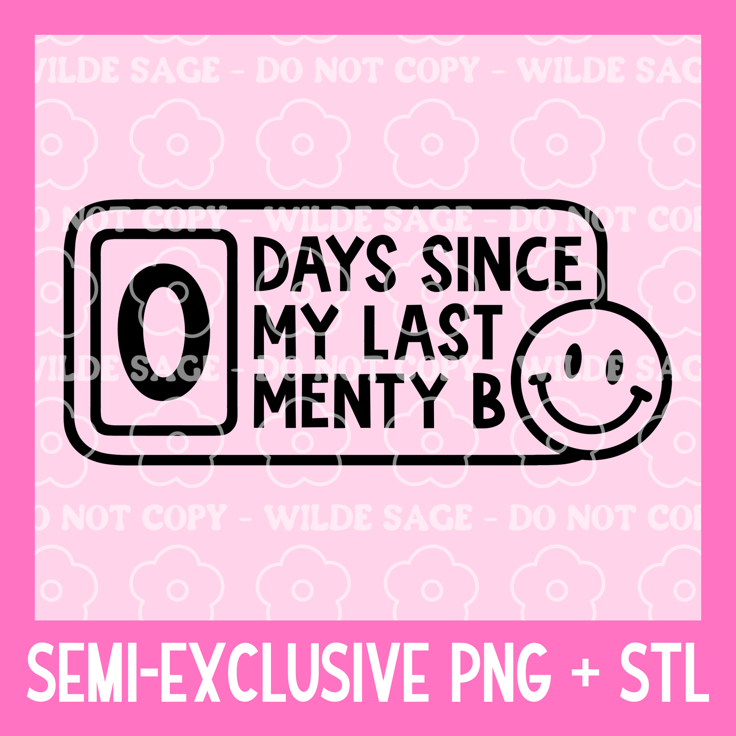 Menty B PNG and STL
