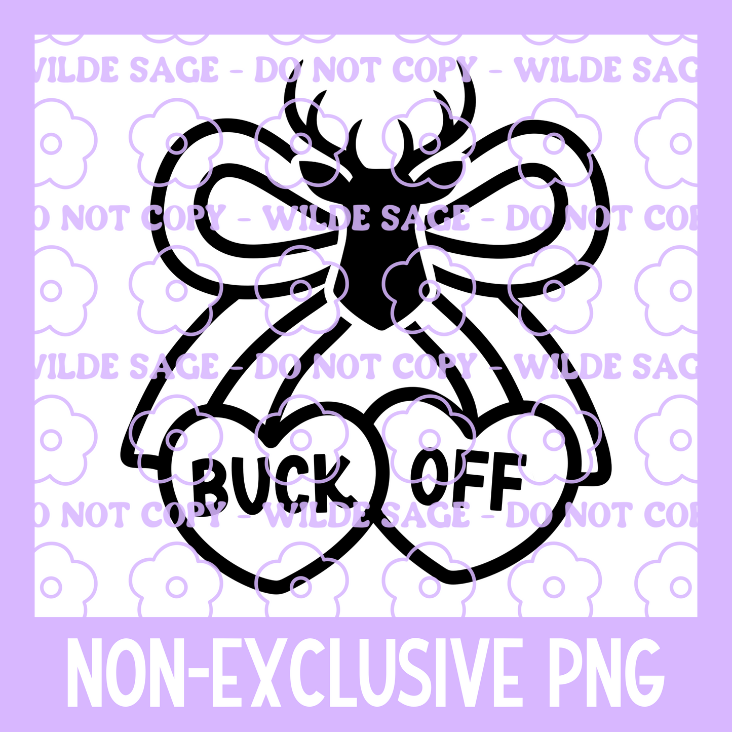 Buck Off PNG