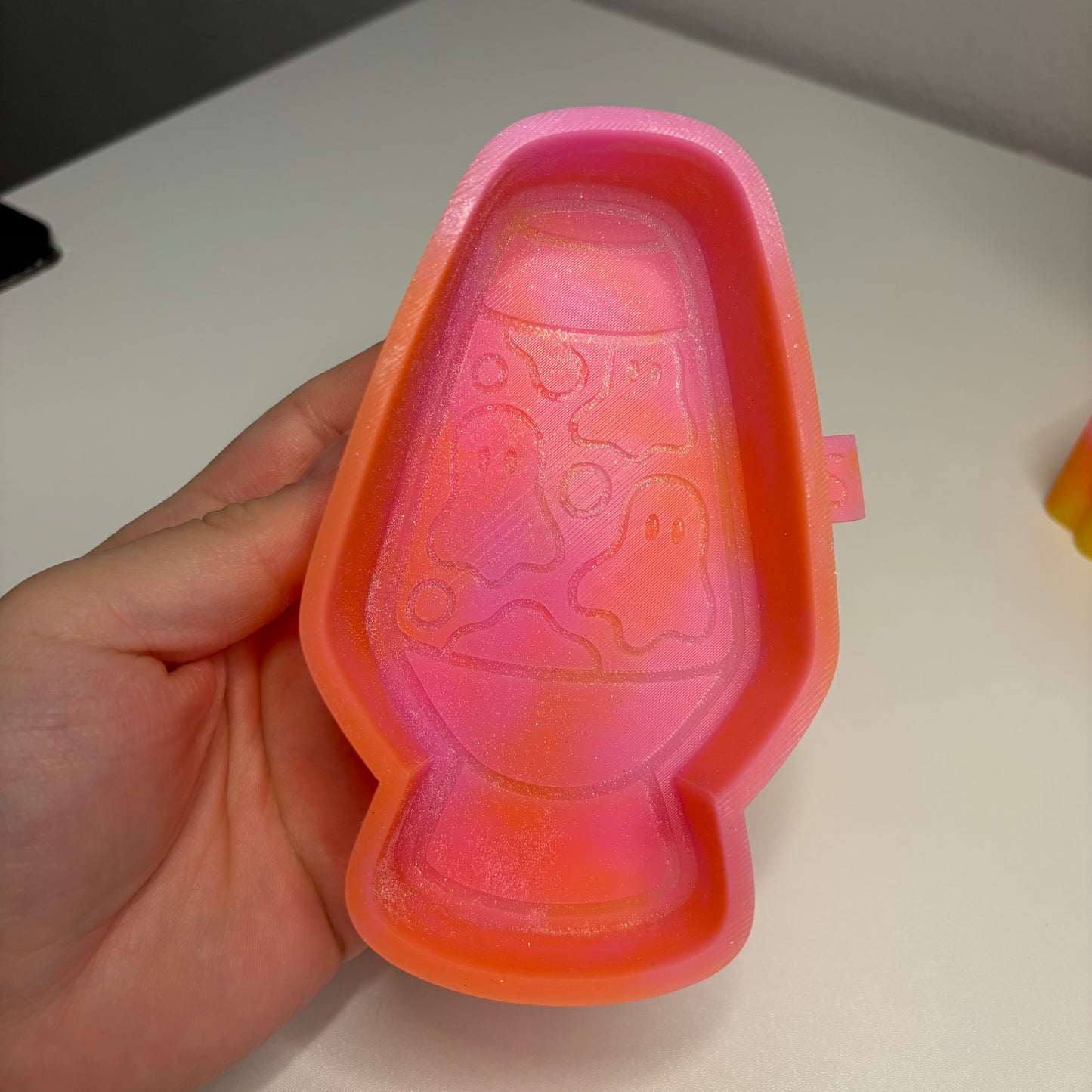 ghost lava lamp - please read description
