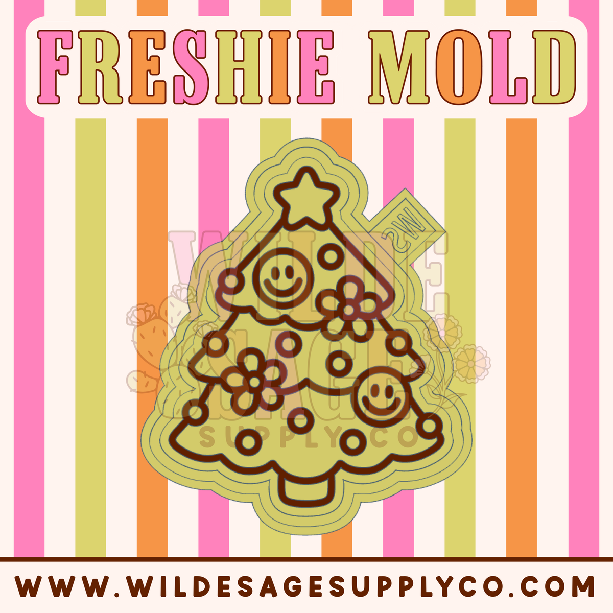 Groovy Christmas Tree Mold