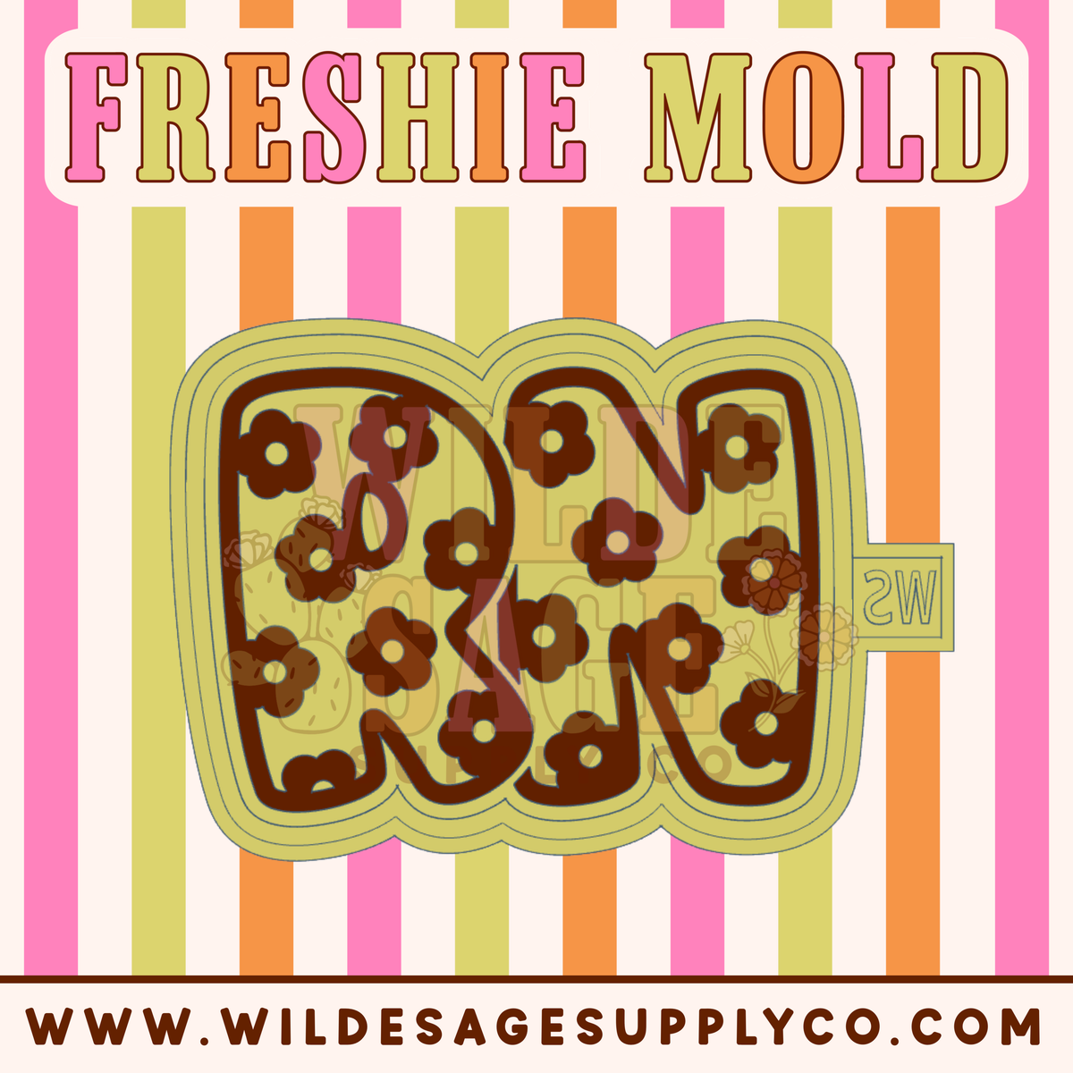 Floral Nurse RN Mold