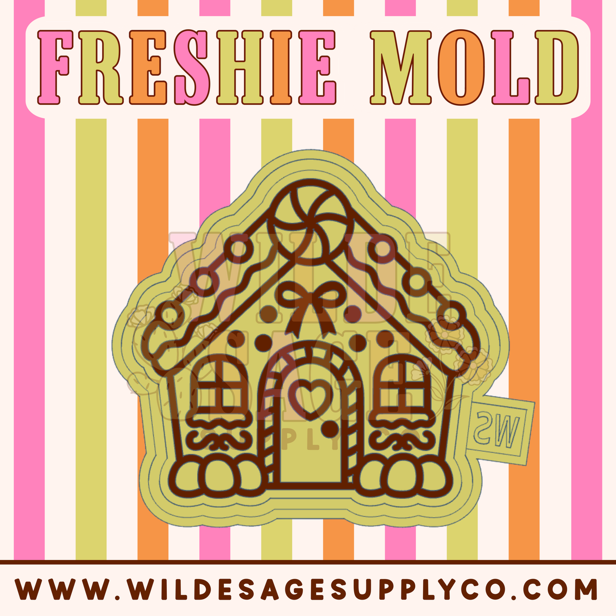Gingerbread House Mold