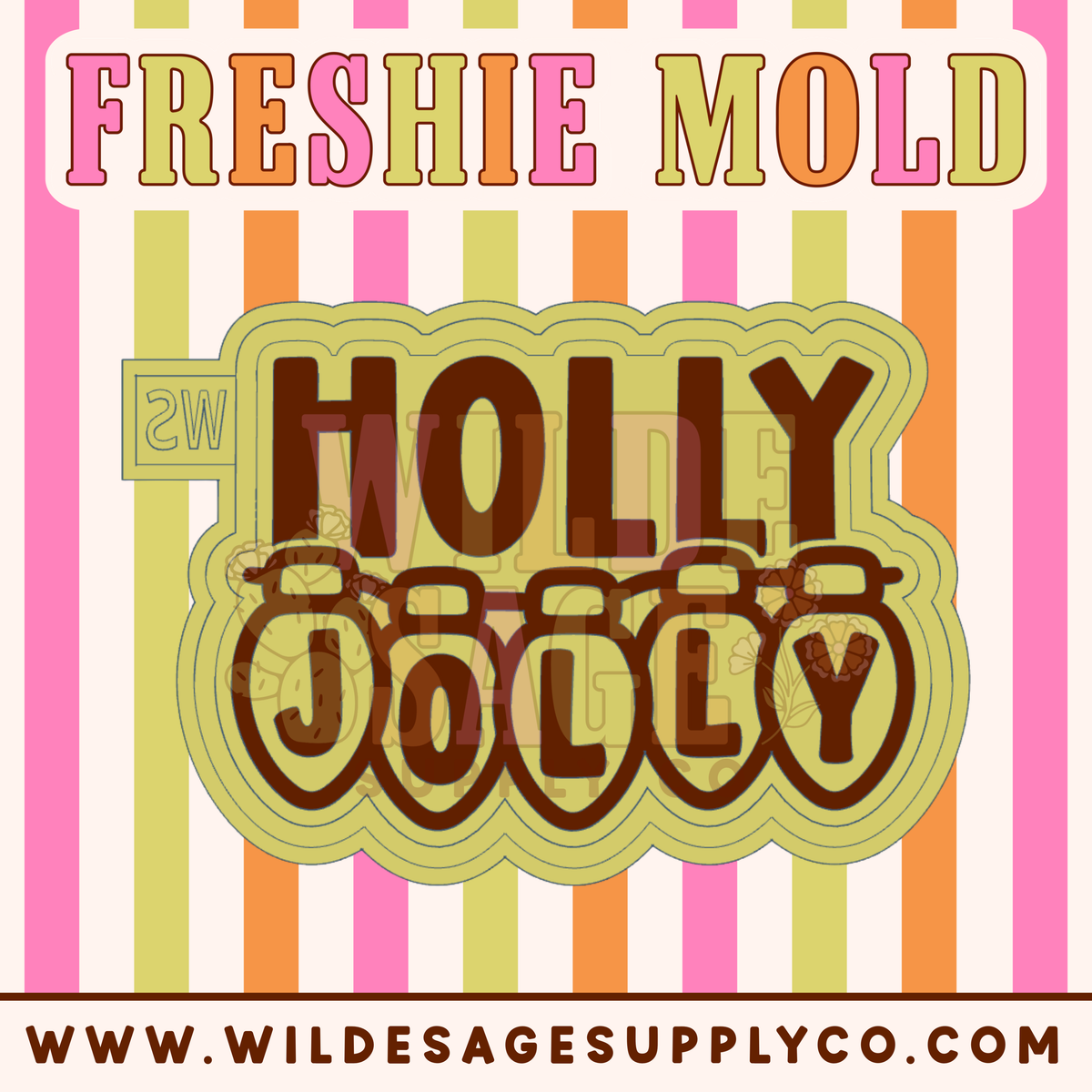 Holly Jolly Lights Mold