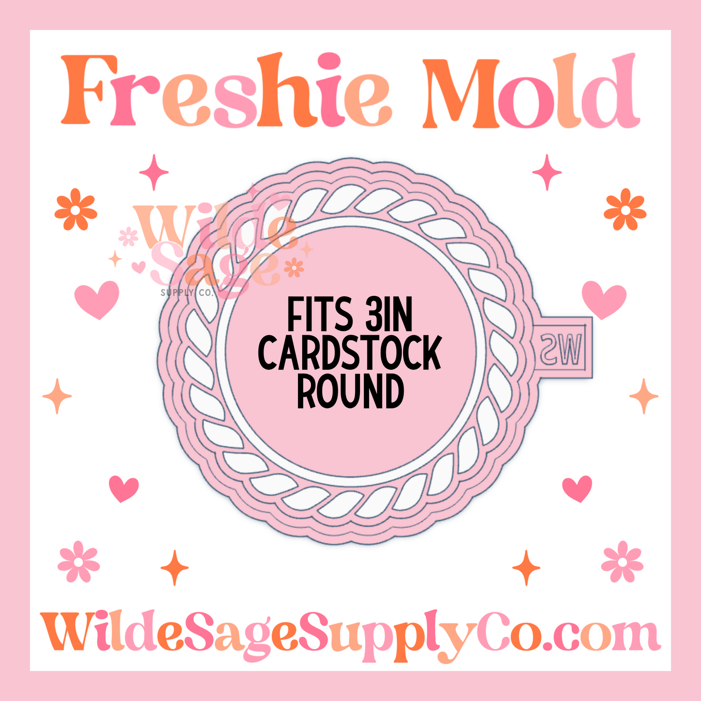 Rope Circle for 3in Cardstock Round Mold