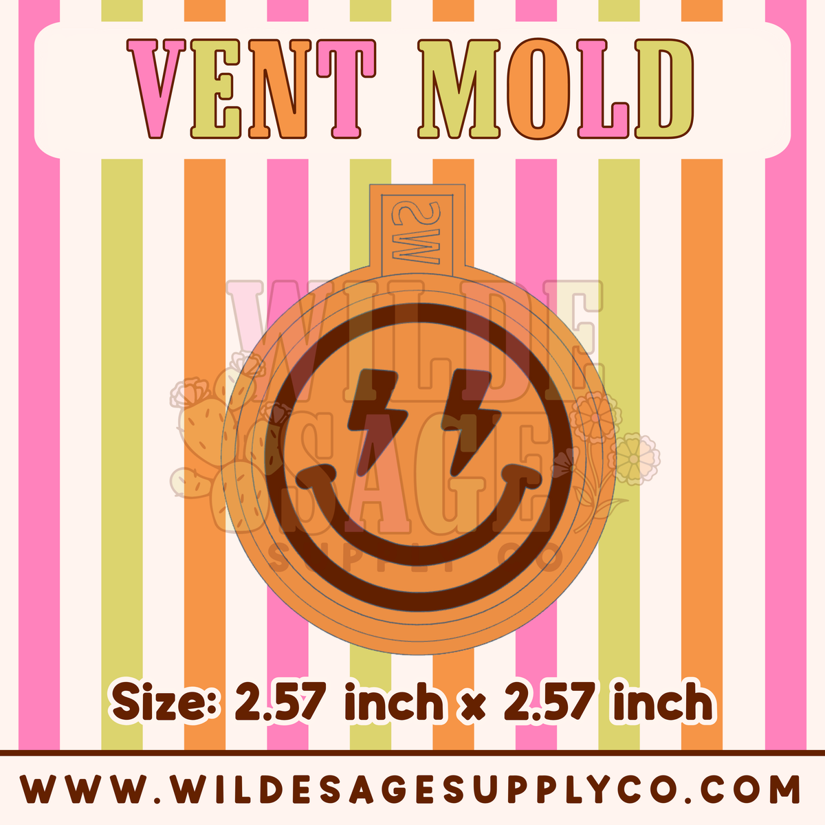 Lightning Smile Vent Mold