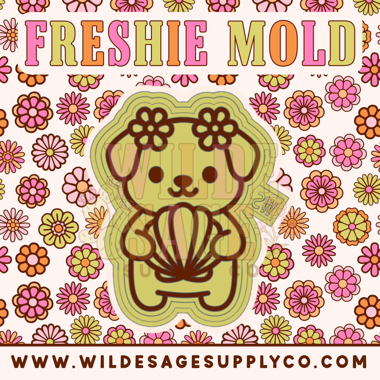 Beachy Dog Mold