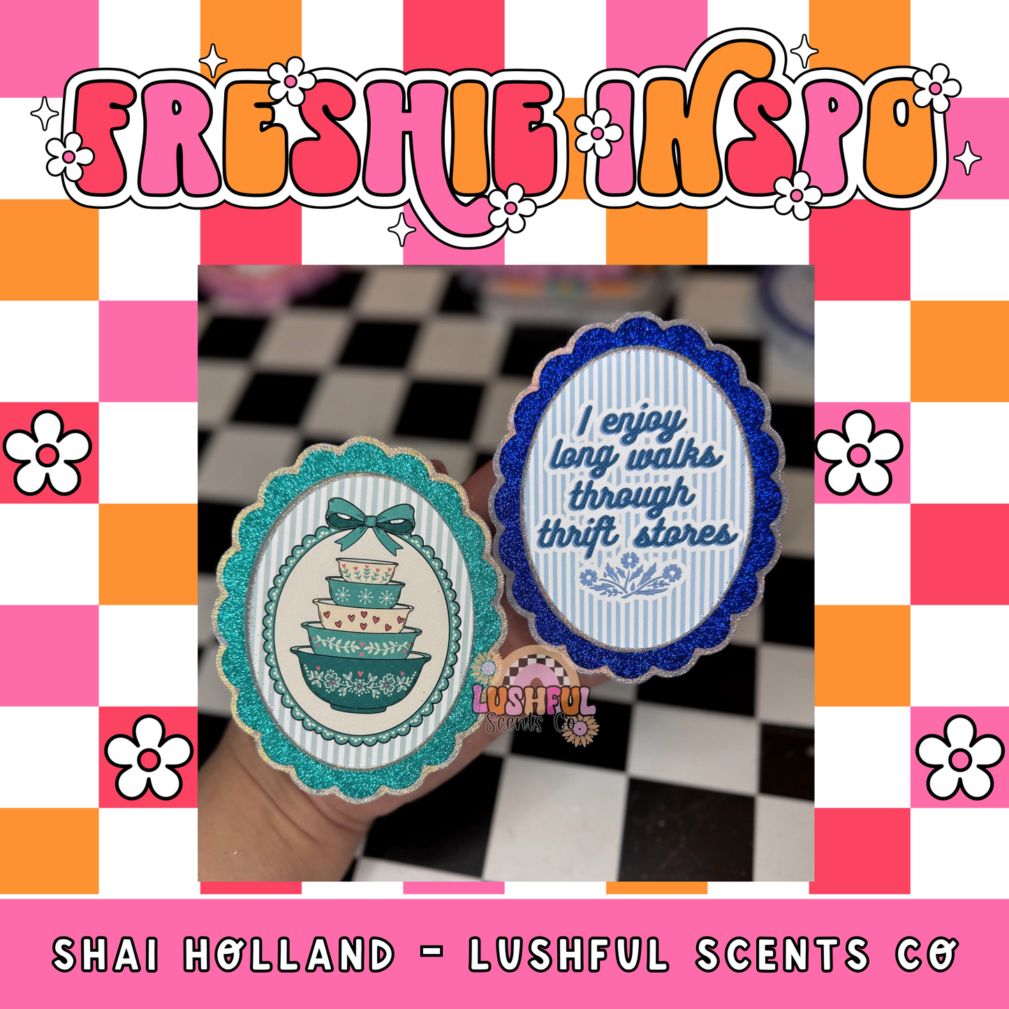 Oval Scallop Frame Mold