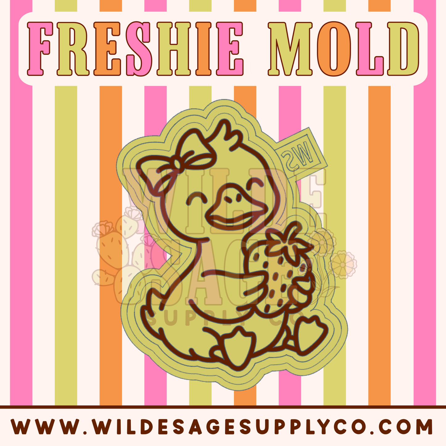 Strawberry Goose Mold