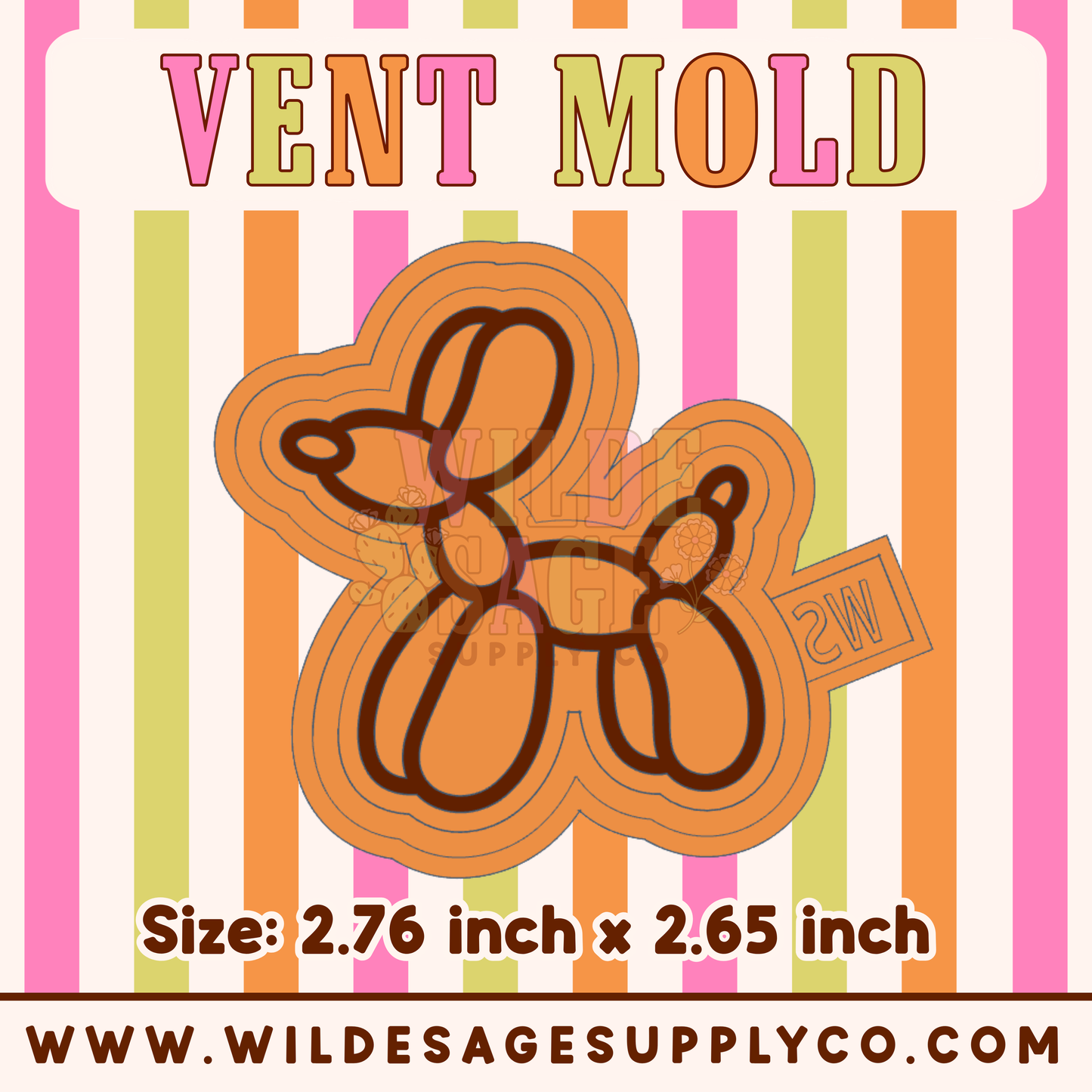 Balloon Dog Vent Mold