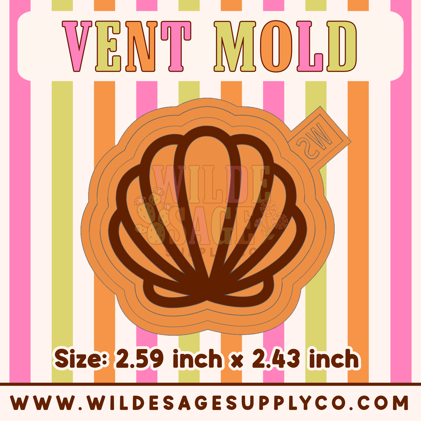 Clam Vent Mold