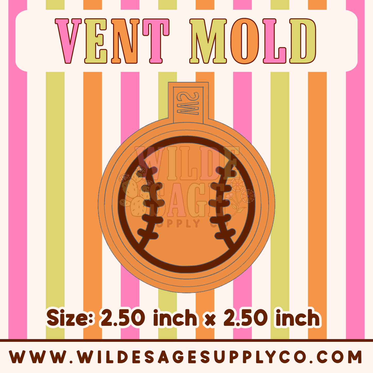 Baseball Vent Mold