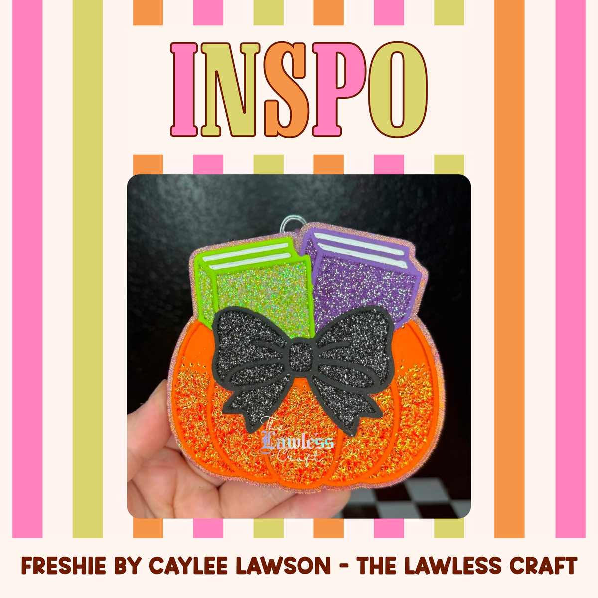 Bookish Pumpkin Mold