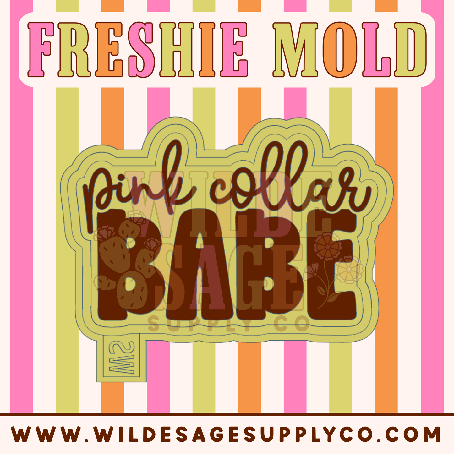 Pink Collar Babe Mold