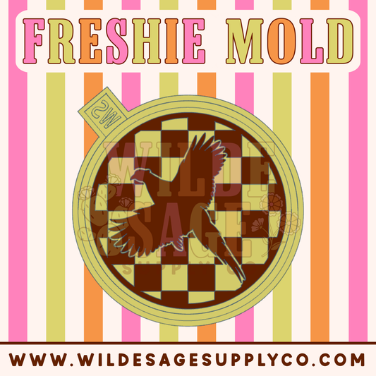 Pheasant Checker Circle Mold