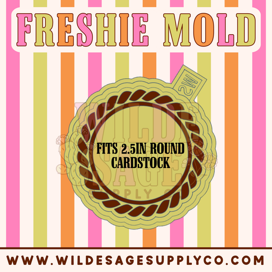Rope Circle for 2.5in Cardstock Round Mold