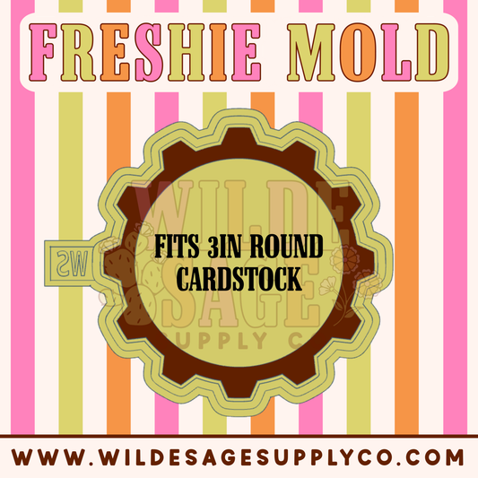 Gear for 3in Round Cardstock Mold
