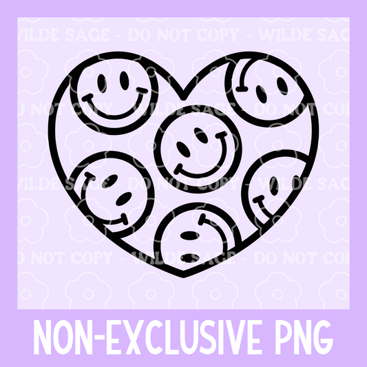 Smile Heart Freshie PNG