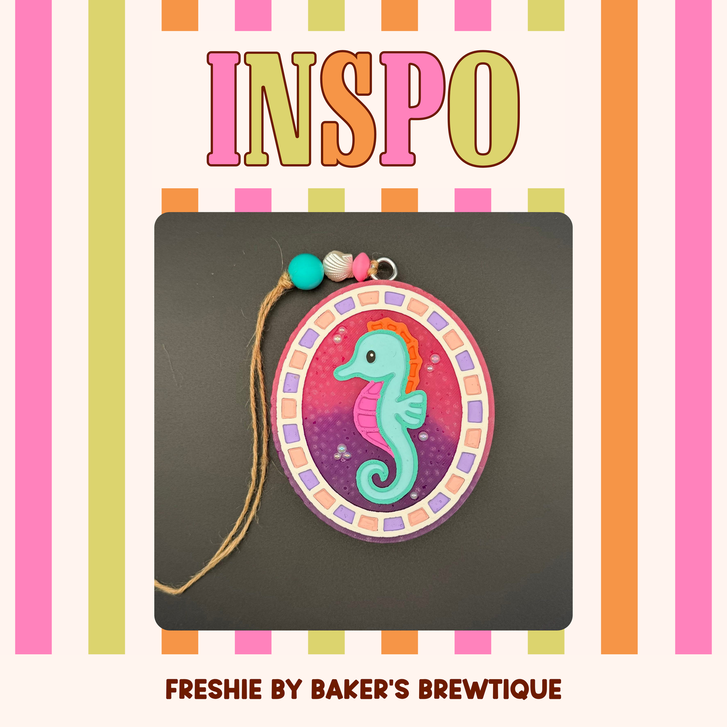 Seahorse Frame Mold